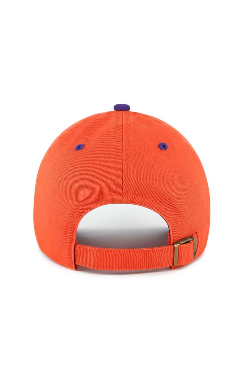 '47 Youth '47  White Clemson Tigers Scooter Clean Up Adjustable Hat, Alternate, color, White