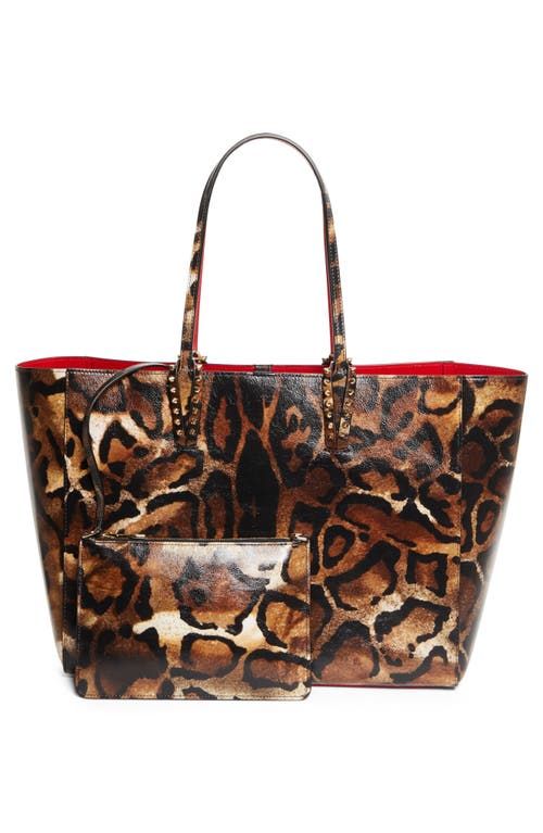 Christian Louboutin Large Cabata Soft Leather Tote In Multi