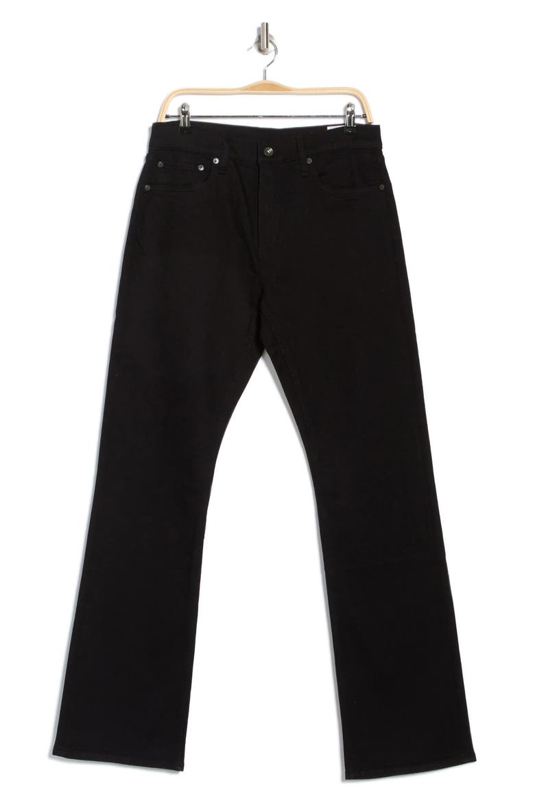 Bootcut Jeans, Alternate, color, BLACK