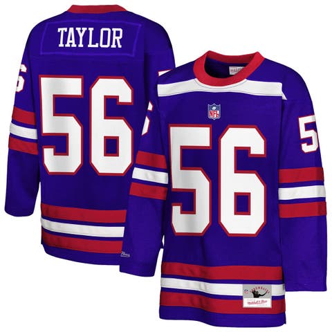 Youth Mitchell 
Ness Lawrence Taylor Royal New York Giants Hockey Fashion Jersey