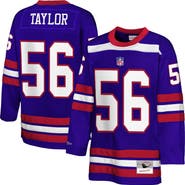 Mitchell & Ness Youth Mitchell & Ness Lawrence Taylor Royal New York Giants Hockey Fashion Jersey