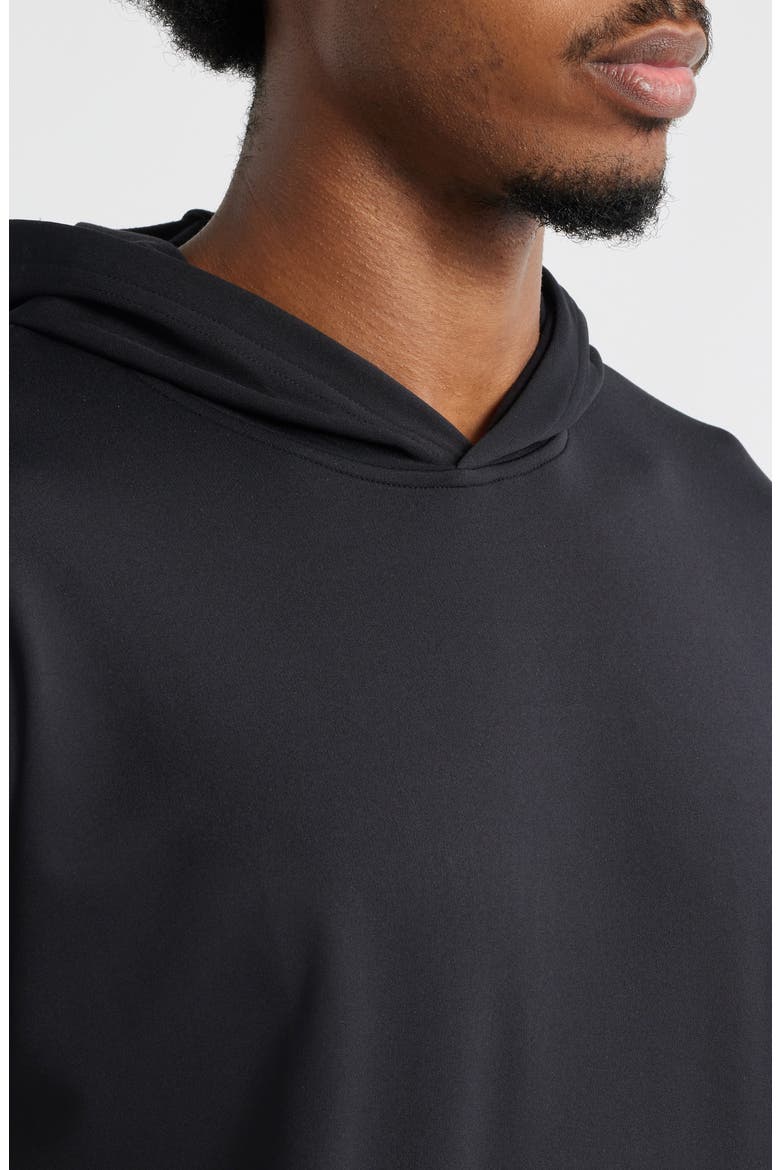 Tempo Comfort Performance Hoodie, Alternate, color, BLACK