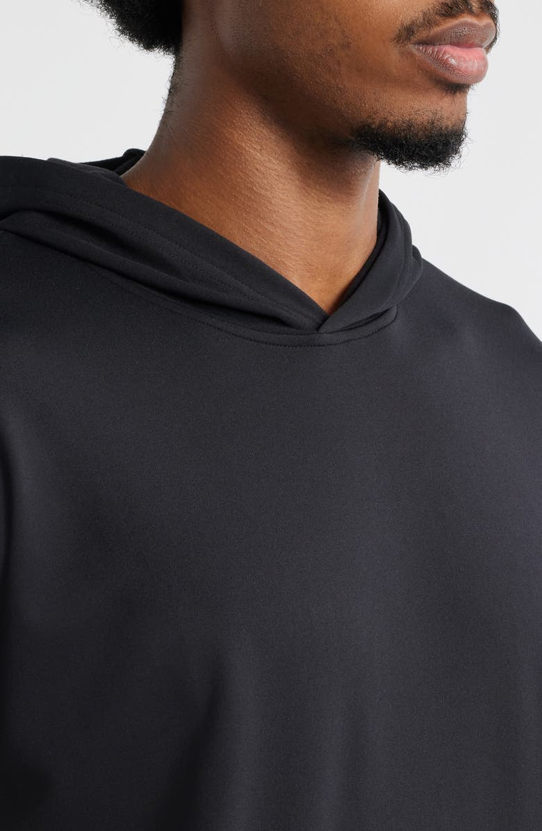 SANTO STUDIO Tempo Comfort Performance Hoodie, Alternate, color, Black