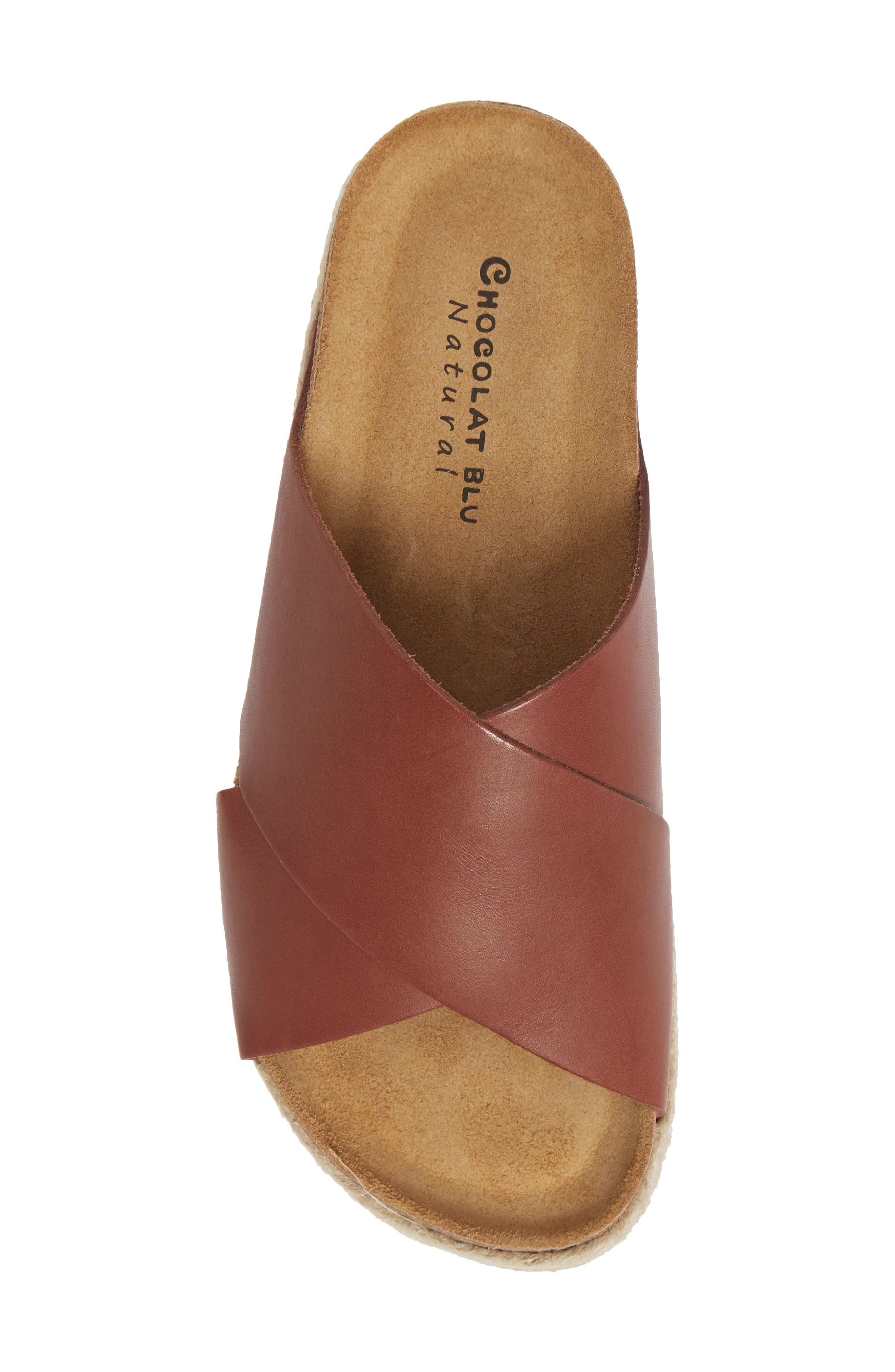 Chocolat Blu e Lina Platform Slide Sandal, Alternate, color, 