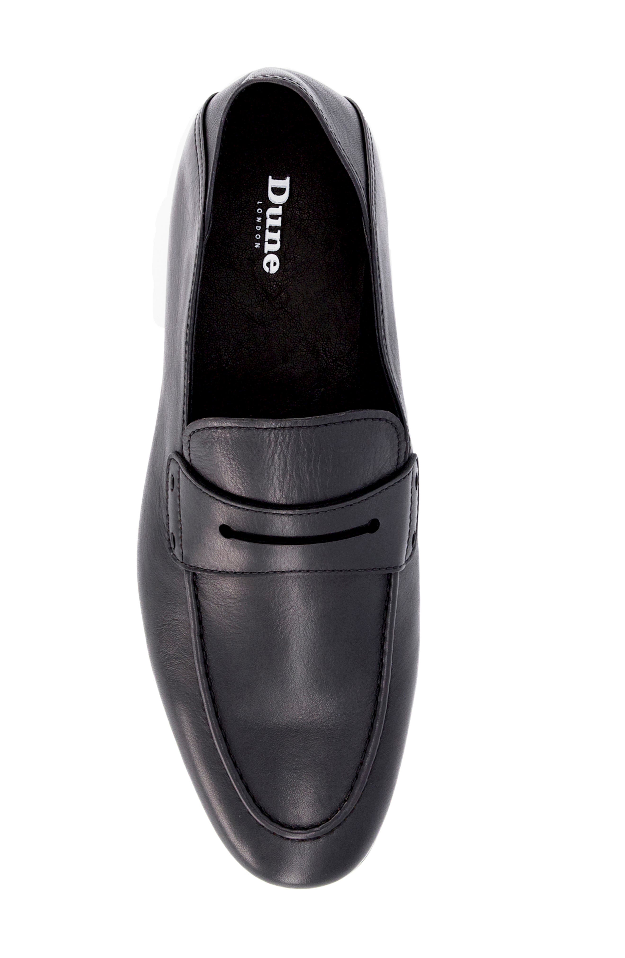 Dune London Sync Collapsible Heel Penny Loafer, Alternate, color, 