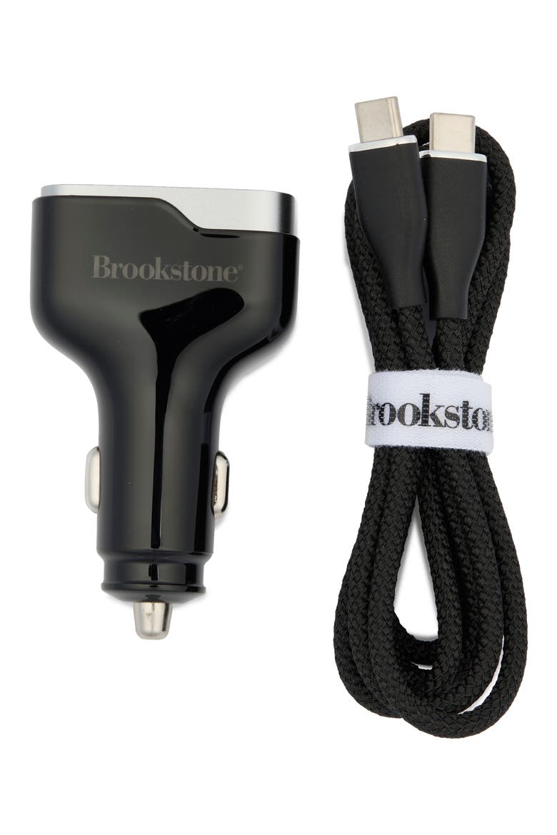 Dual Port Wall Charger Set, Main, color, BLACK