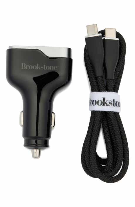 BROOKSTONE Dual Port Wall Charger Set