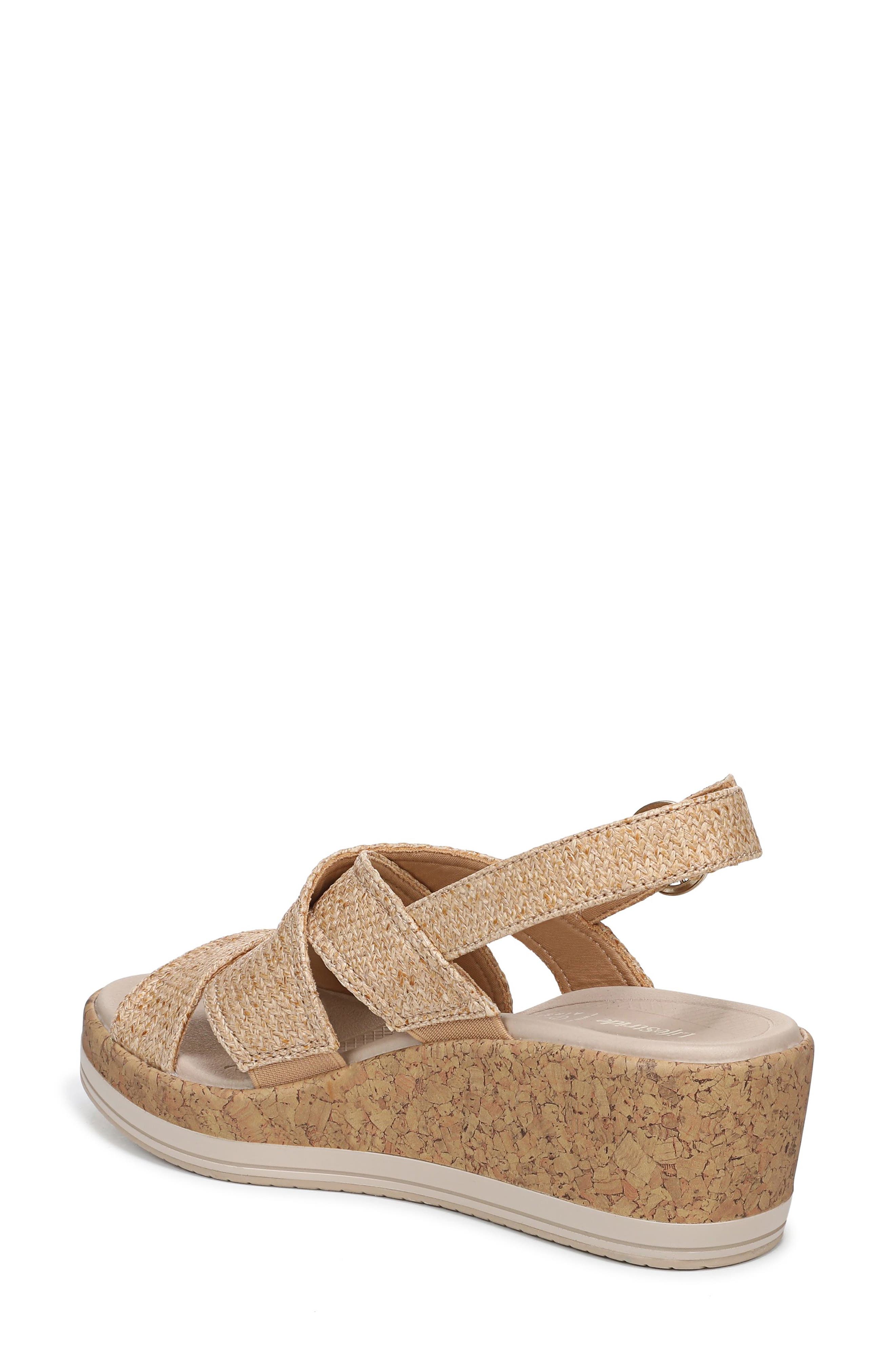 Rye Slingback Sandal - Wide Widths Available, Alternate, color, NATURAL