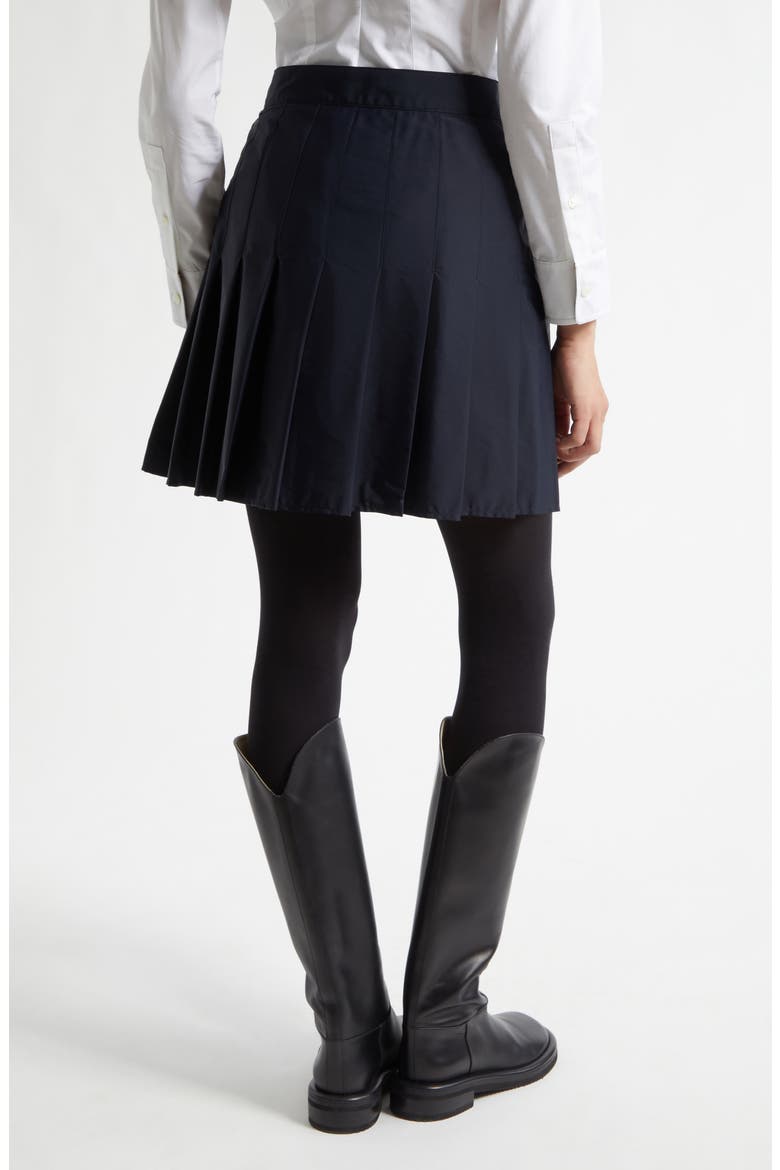 Nadina Pleated Miniskirt, Alternate, color, SILHOUETTE BLUE