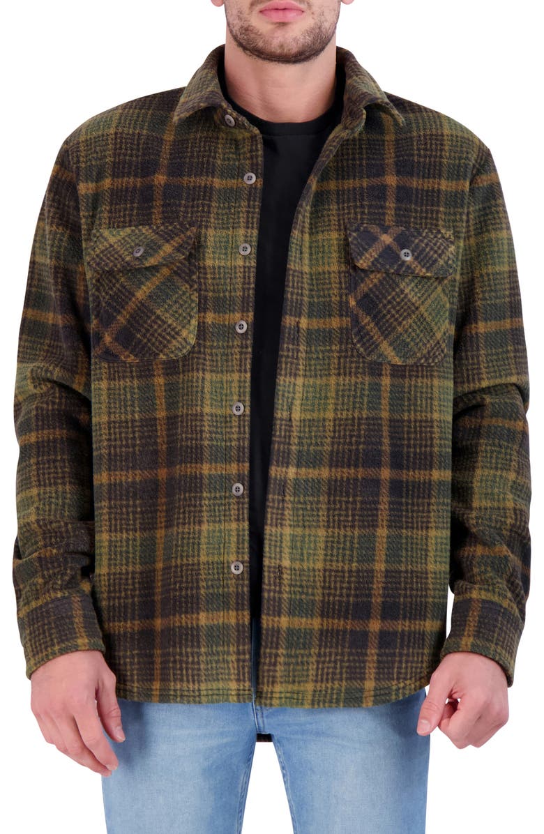 Lucky Brand Buffalo Plaid Shirt, Main, color, 