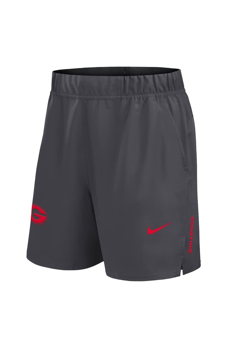 Nike Men's Nike Gray Georgia Bulldogs Primetime Woven Victory Performance Shorts, Alternate, color, Gray