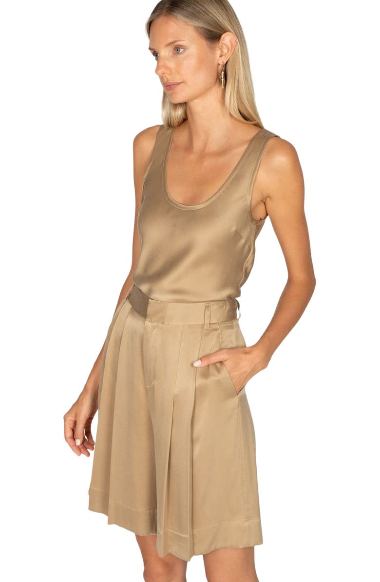 SECRET MISSION Claudette Shorts, Alternate, color, Sand