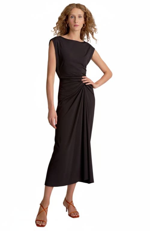 M.m.lafleur Zita Light Jersey Dress In Black