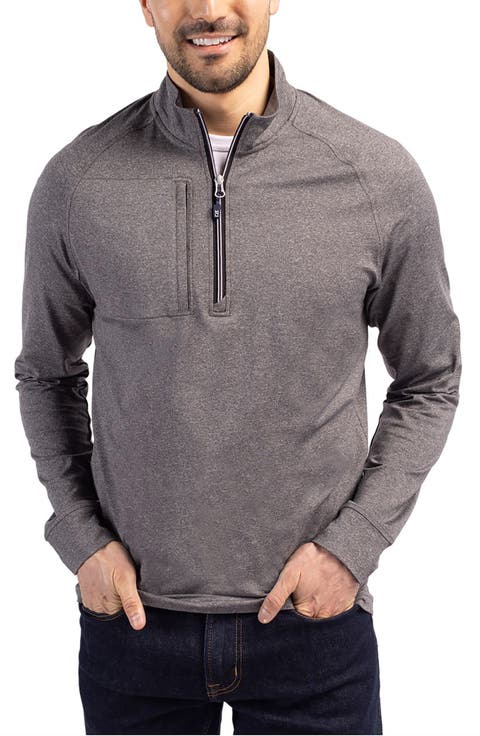 Adapt Heather Quarter Zip Pullover