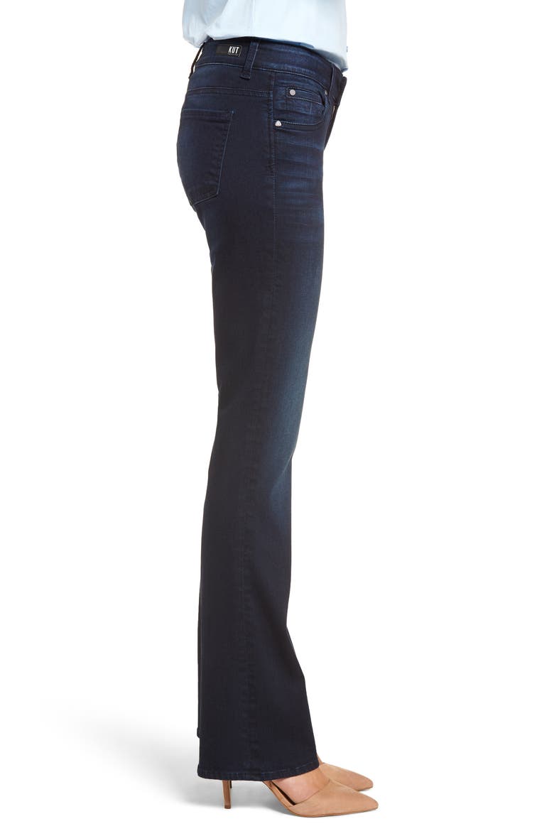 Natalie Stretch Bootleg Jeans, Alternate, color, LIBERATING