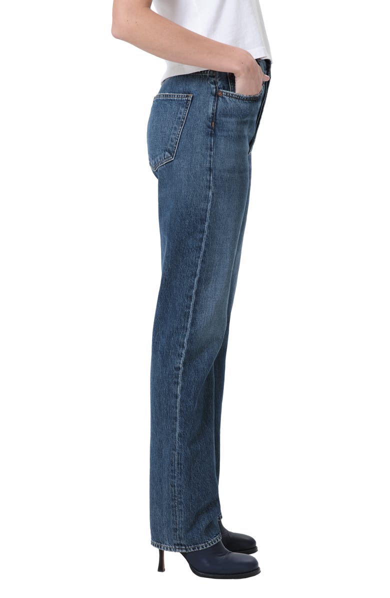 AGOLDE '90s Pinch Waist High Waist Straight Leg Jeans, Alternate, color,