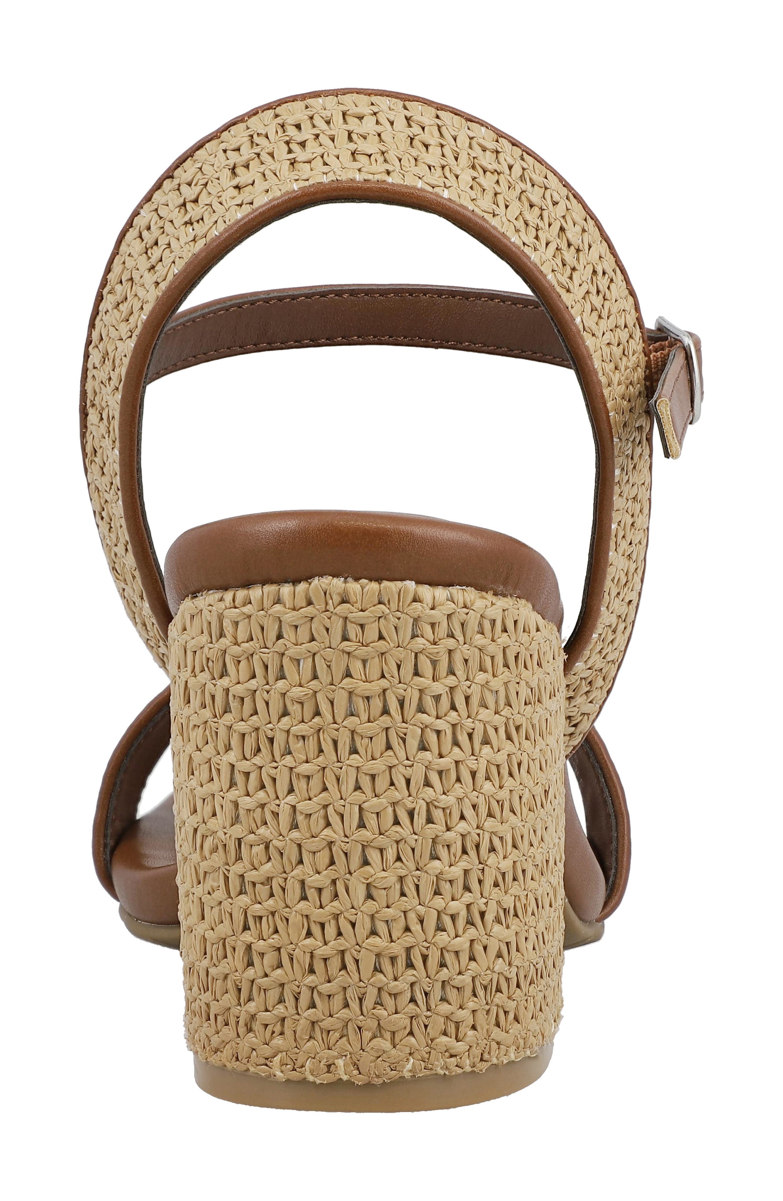 MIA Haidee Woven Sandal, Alternate, color, Natural