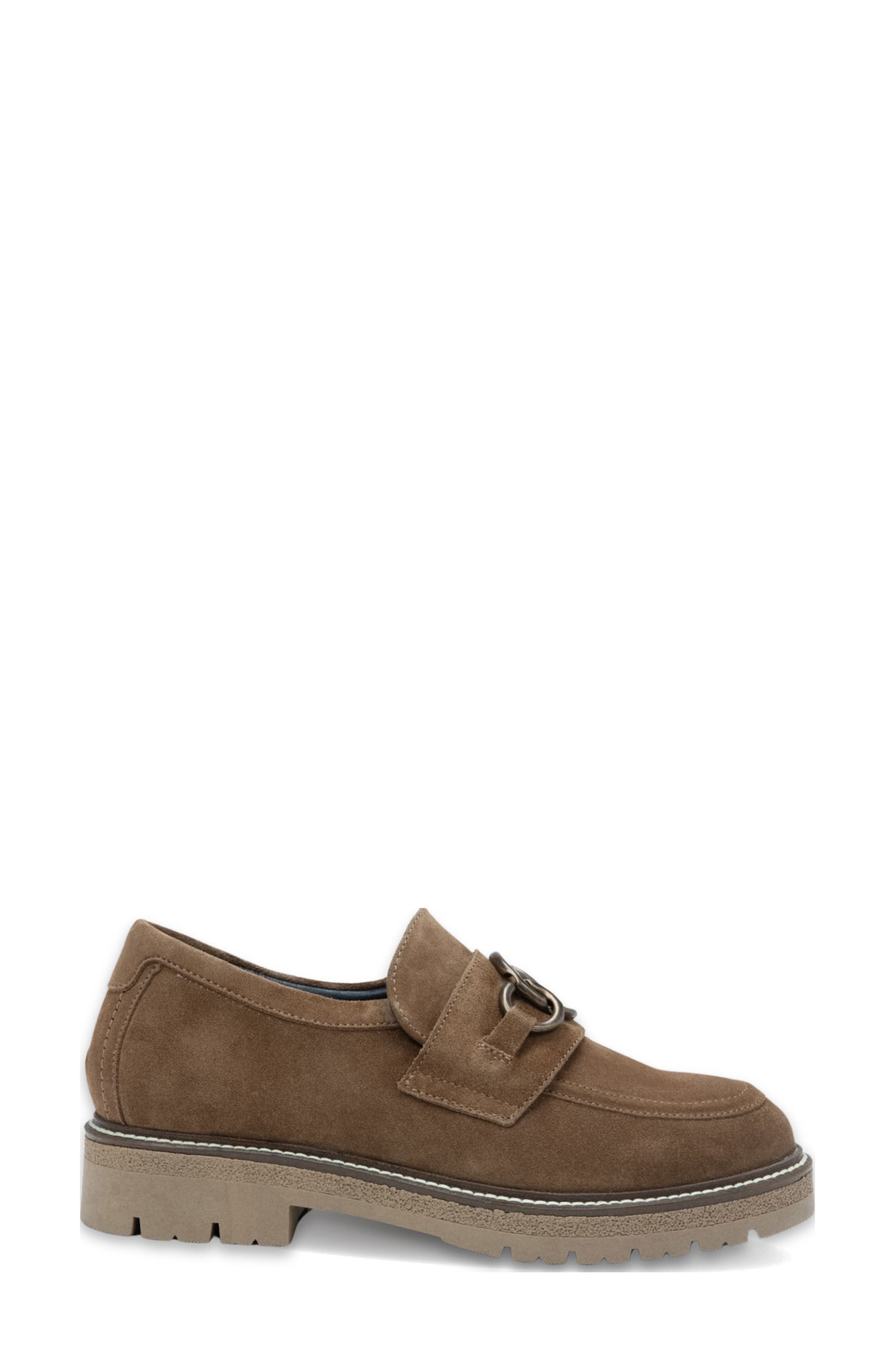 Fremont Platform Loafer, Alternate, color, BROWN CEDAR SUEDE