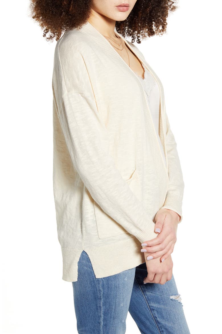 Bradley Cardigan Sweater, Alternate, color, ANTIQUE CREAM