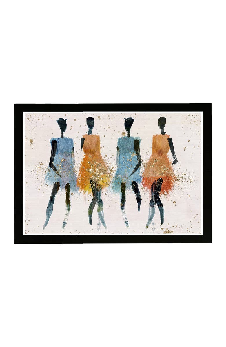 Wynwood Studio Sun Gals Framed Wall Art, Main, color, Black
