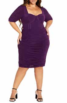 City Chic Bustier Dress