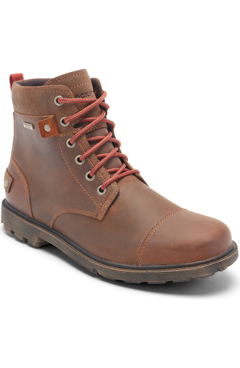 Rockport Rugged Bucks II Waterproof Plain Toe Boot, Main, color,