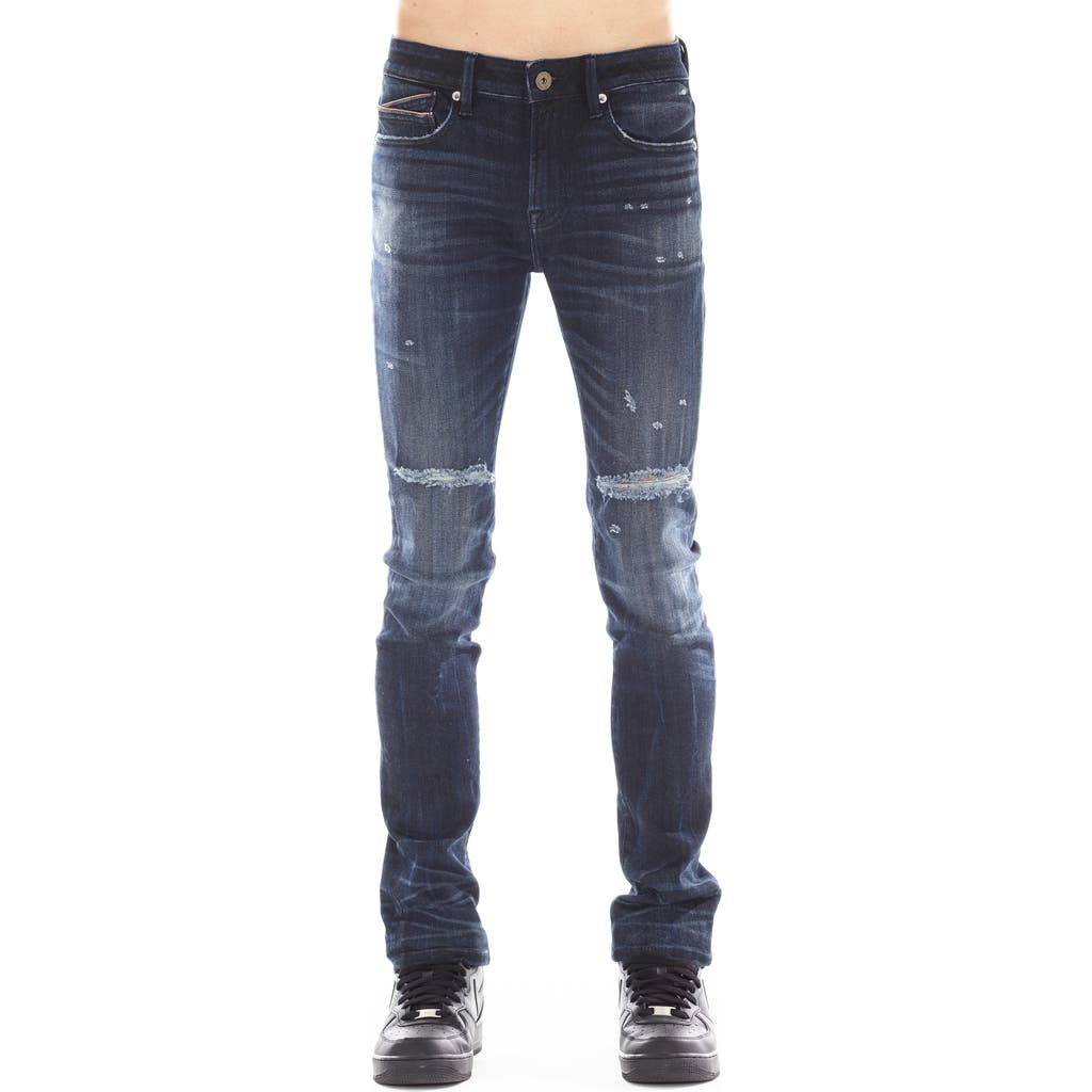 Cult Of Individuality Punk Distressed Super Skinny Jeans