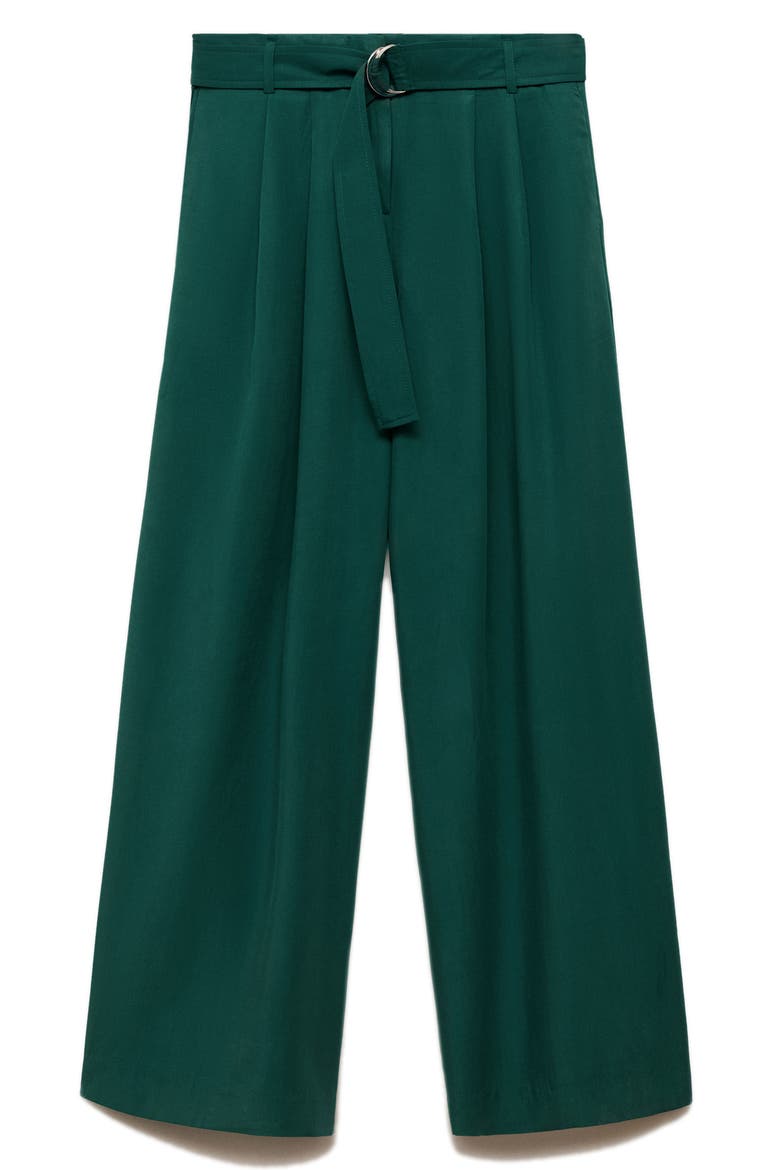 Belted Pants, Alternate, color, GREEN