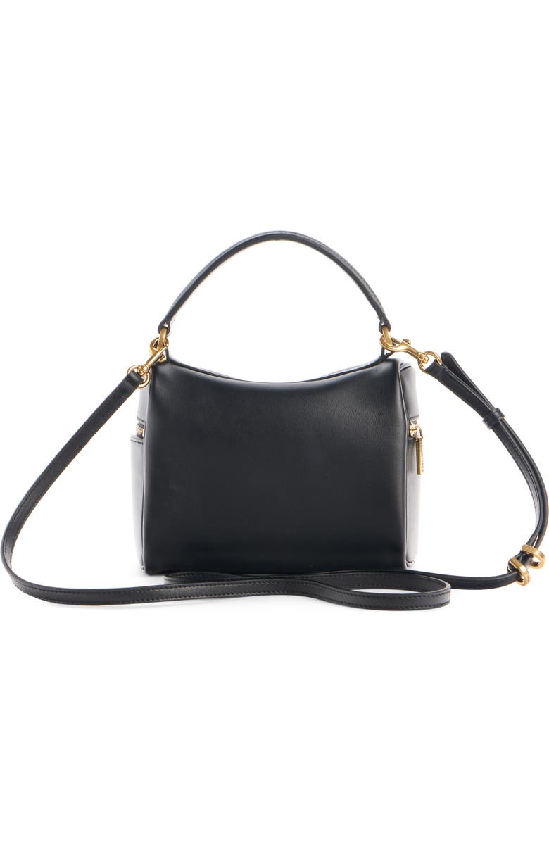 Balenciaga Rodeo Leather Vanity Case, Alternate, color, 1000 Black