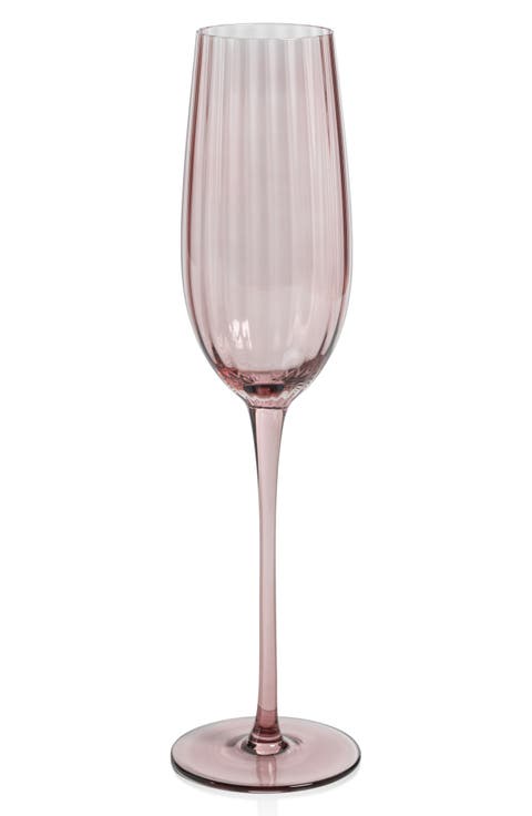 Malden Optic Set of 4 Champagne Flutes