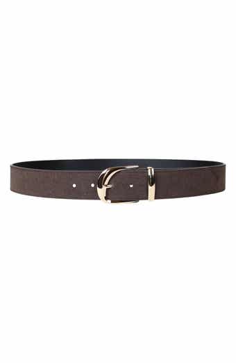 Linea Pelle Asymmetric Buckle Belt