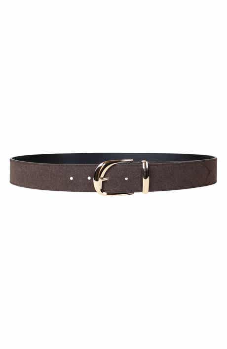 Linea Pelle Asymmetric Buckle Belt