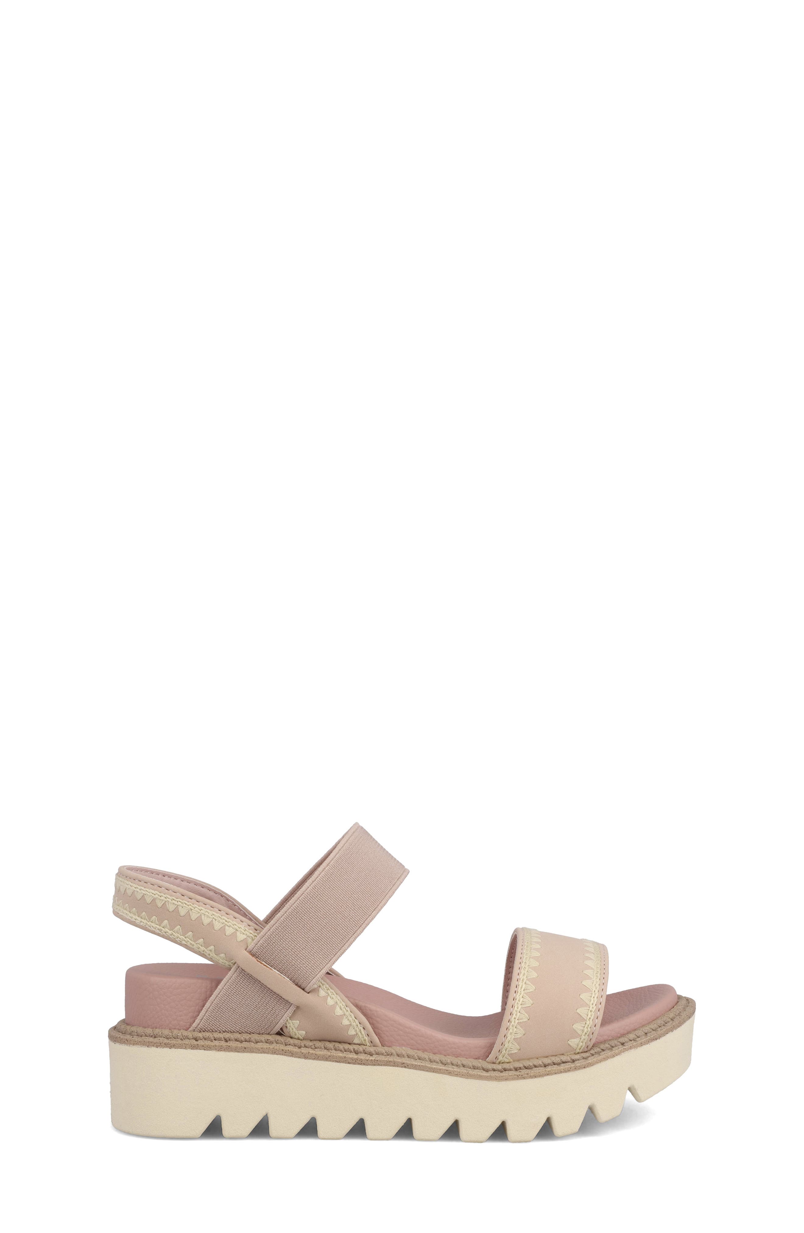 MIA Kids' Junni Platfrom Sandal, Alternate, color, Light Pink
