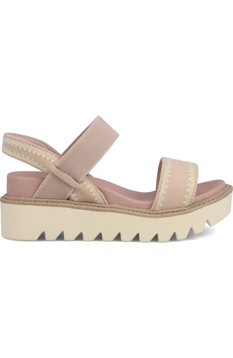 MIA Kids' Junni Platfrom Sandal, Alternate, color, Light Pink
