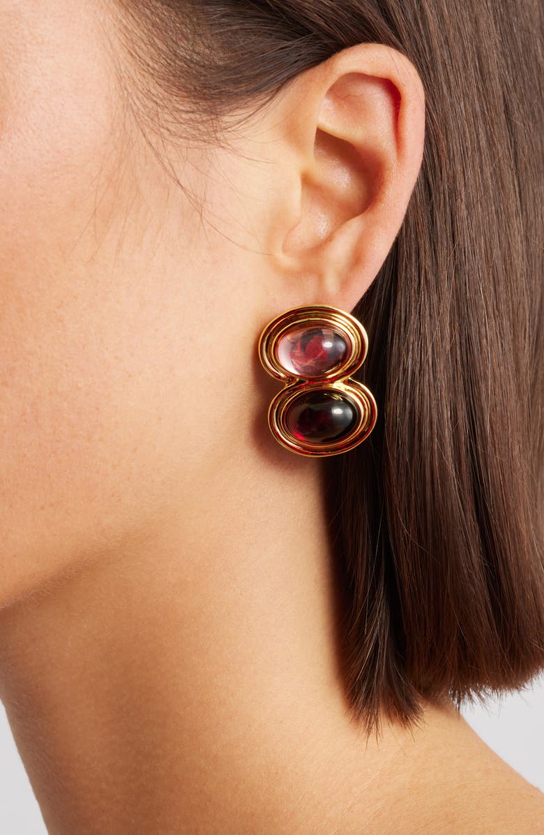 FRASIER STERLING Double Button Earrings, Alternate, color, 