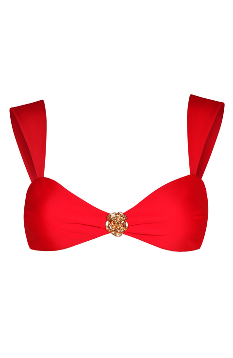 The Segara High-Cut Recycled Bikini Top