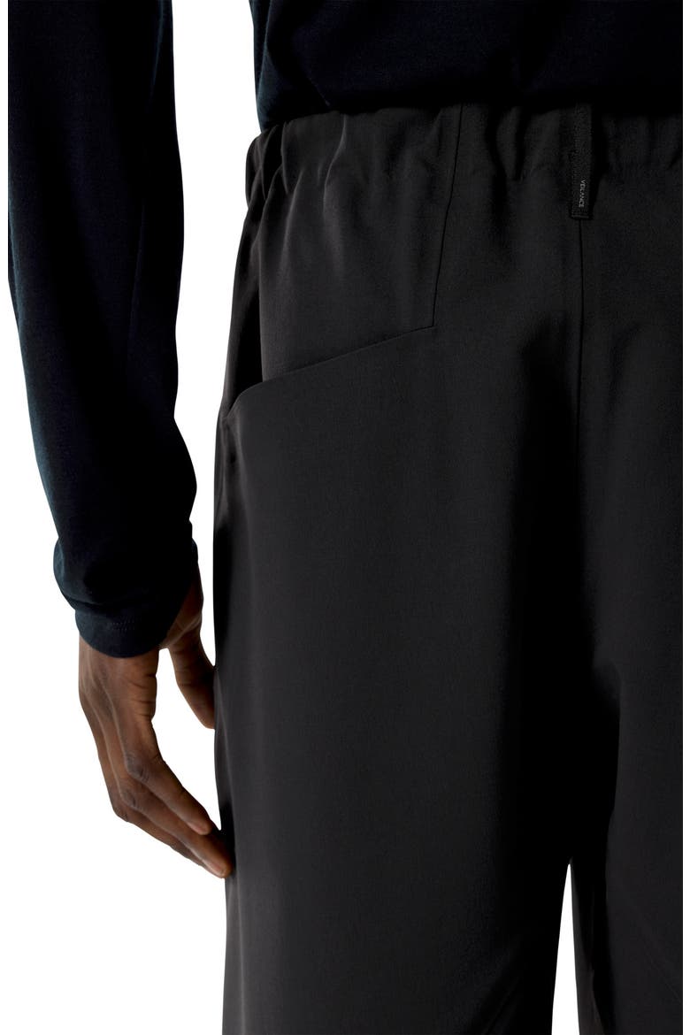 Spere Water Repellent Soft Shell Pants, Alternate, color, BLACK