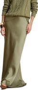 Lauren Ralph Lauren Satin Maxi Skirt