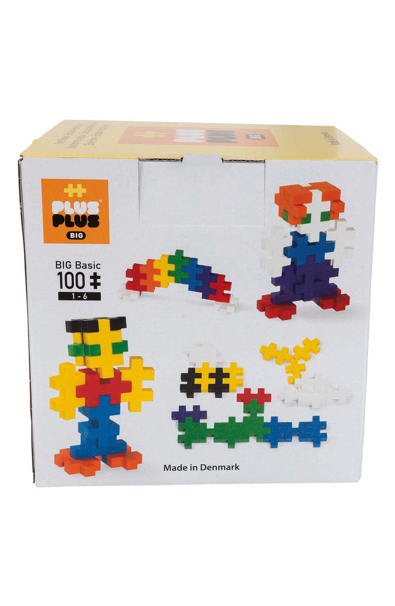 Plus-Plus USA 100-Piece BIG Playset, Main, color, 