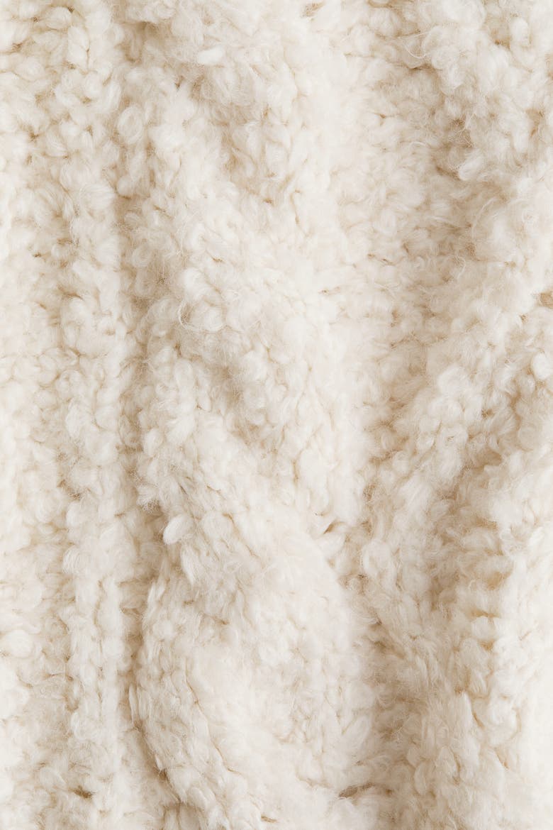 Cable-knit Jumper, Alternate, color, Cream