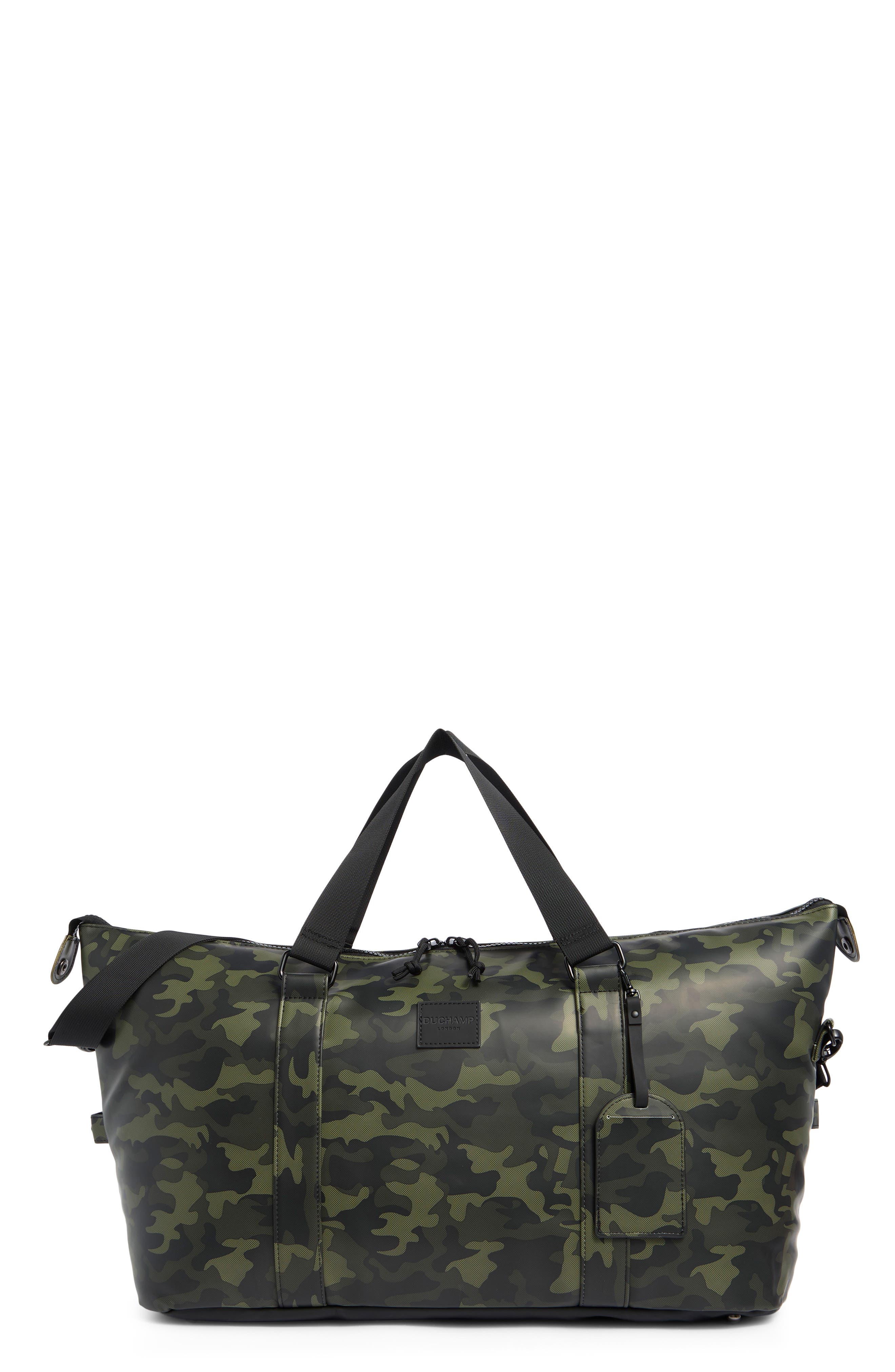 Rubberized Duffle, Main, color, OLIVE