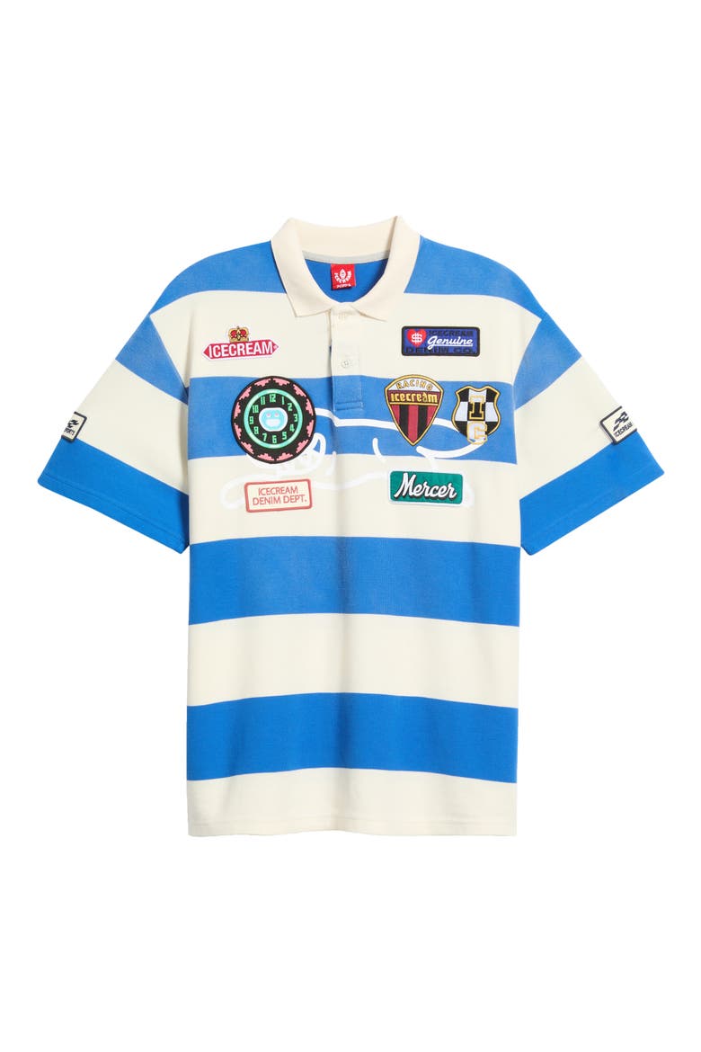 Tamarind Stripe Polo, Main, color, ANTIQUE WHITE