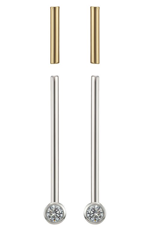 Vince Camuto Set Of 2 Assorted Earrings In Multi