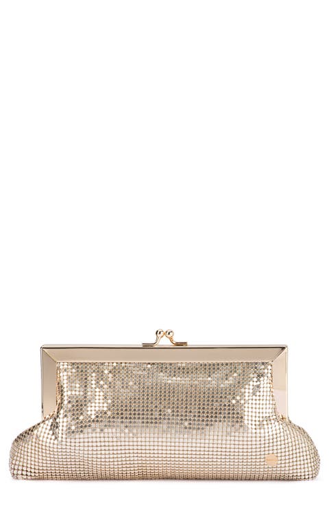 Zara Mesh Frame Clutch