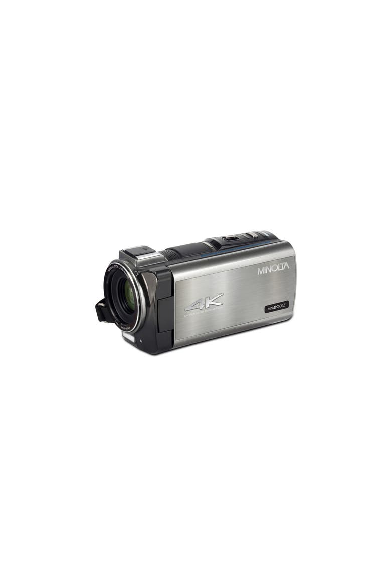 4K Ultra HD 10x Optical Zoom Camcorder, Alternate, color, Gunmetal