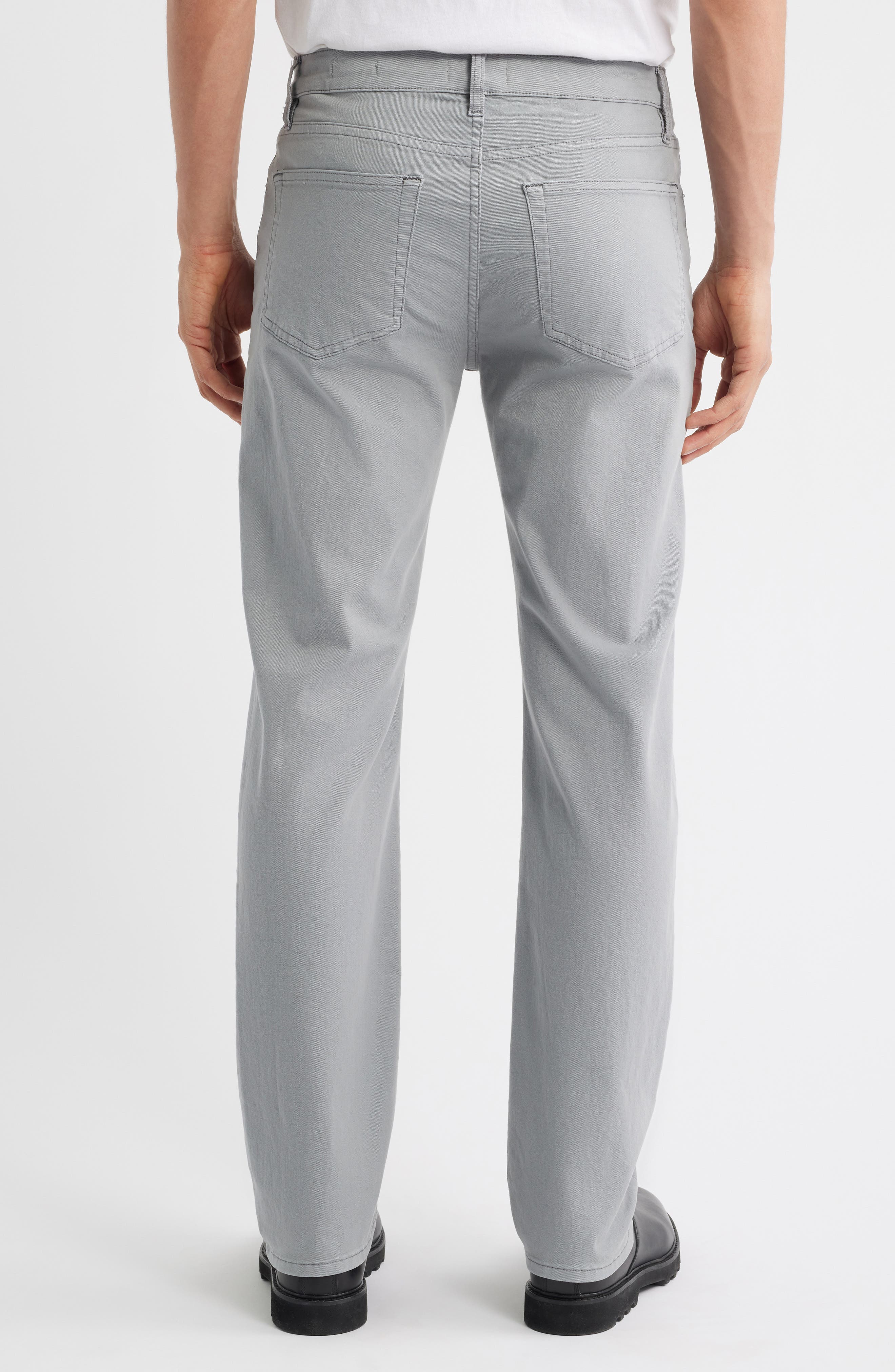 Modern Straight Leg Five-Pocket Twill Pants - image 2