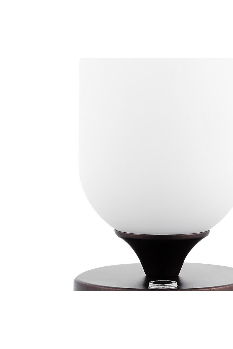 Eli Modern Minimalist Iron Rechargeable Integrated Portable LED Table Lamp, Alternate, color, Oil Rubbed Bronze