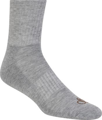 6-Pack Half Terry High Quarter Crew Socks