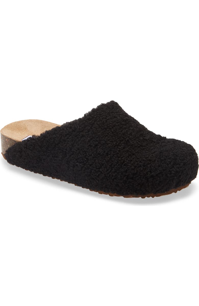 Steve Madden Vesa Faux Shearling Clog, Main, color,