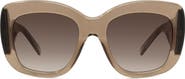Givenchy Bold 53mm Gradient Butterfly Sunglasses